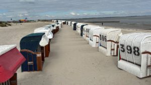 Strandkörbe am Strand