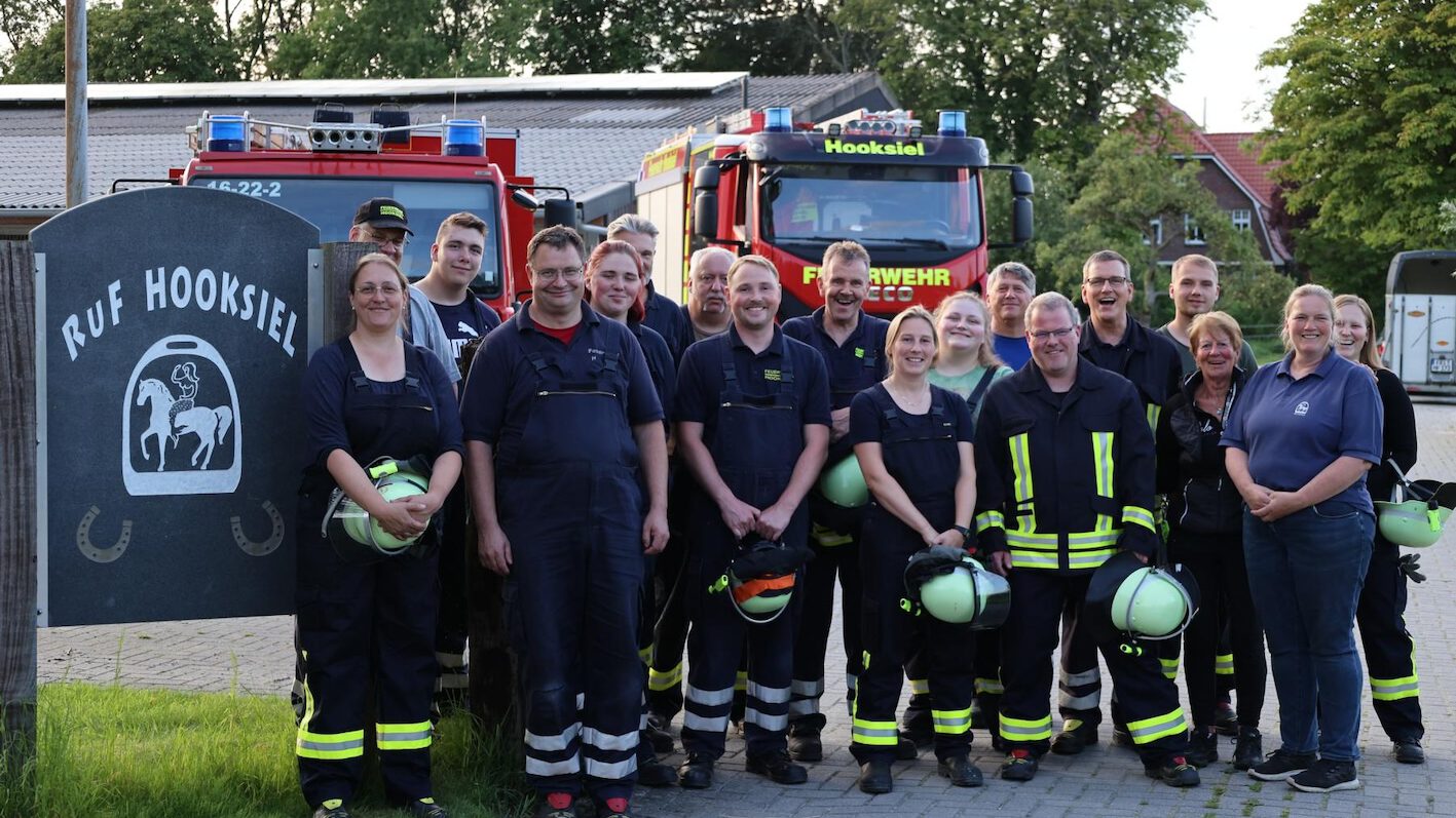 Feuerwehr beim RUF Hooksiel