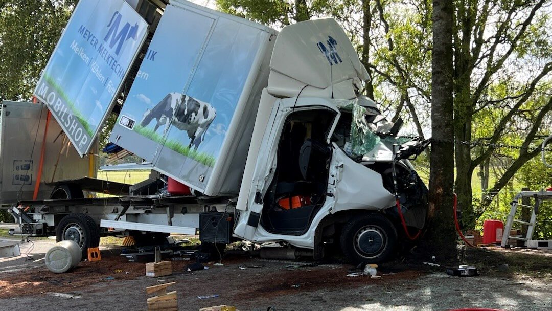 Unfall bei Mederns