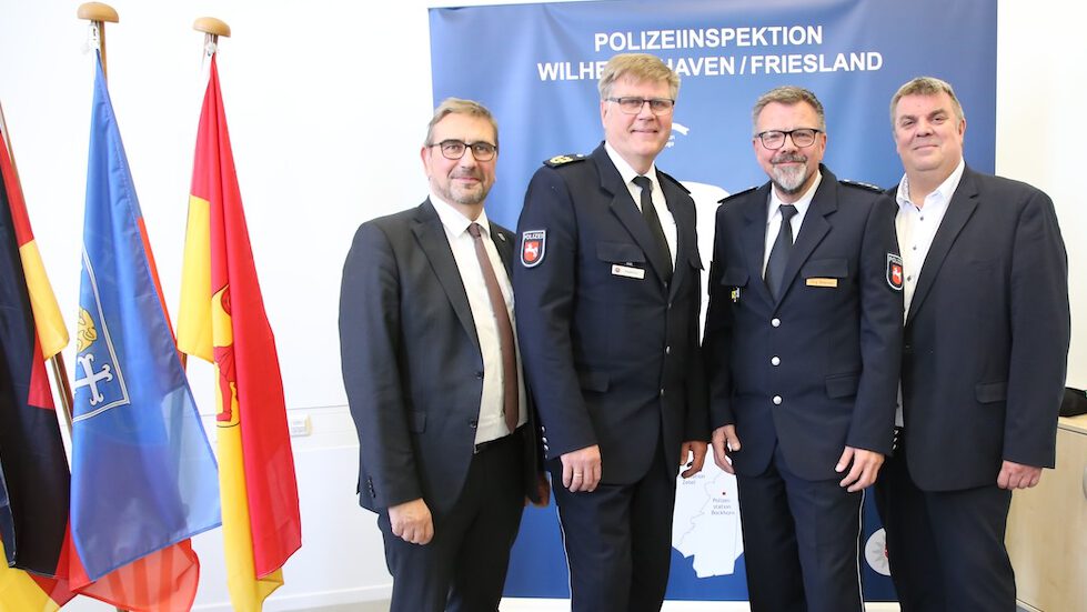 neuer Chef der Polizeiinspektion Wilhelmshaven/Friesalnd