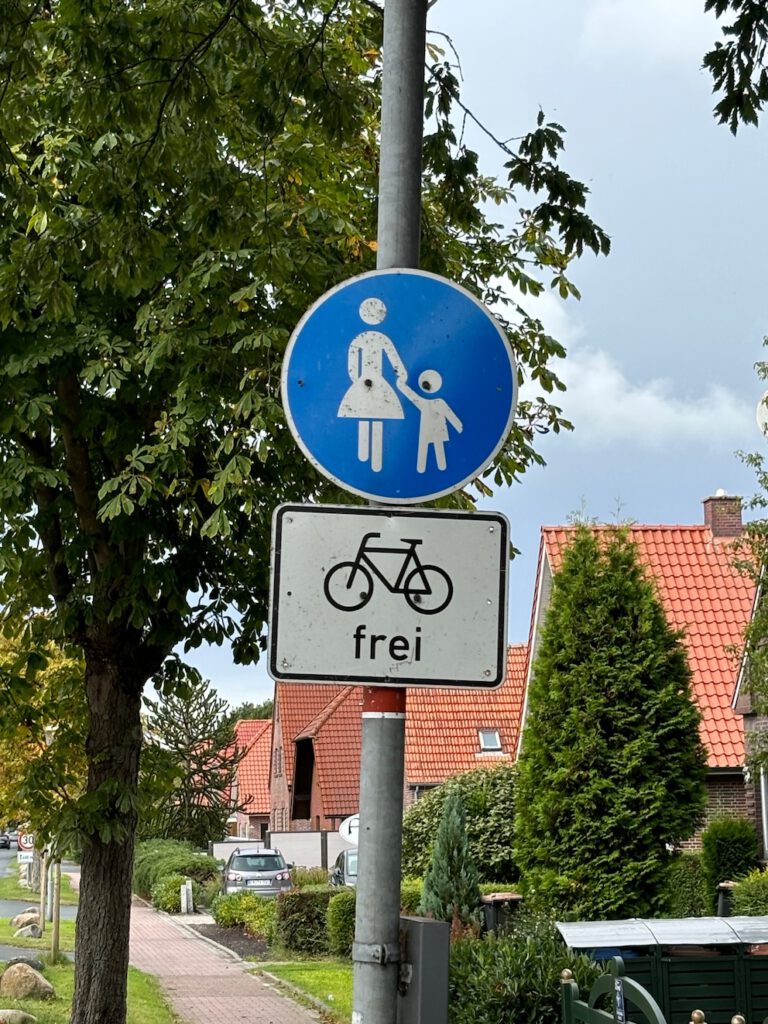 kein echter Radweg