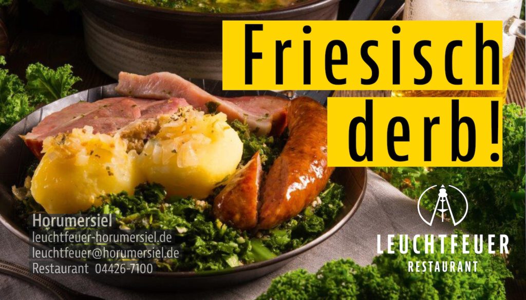 Werbung Restaurant Leuchtfeuer