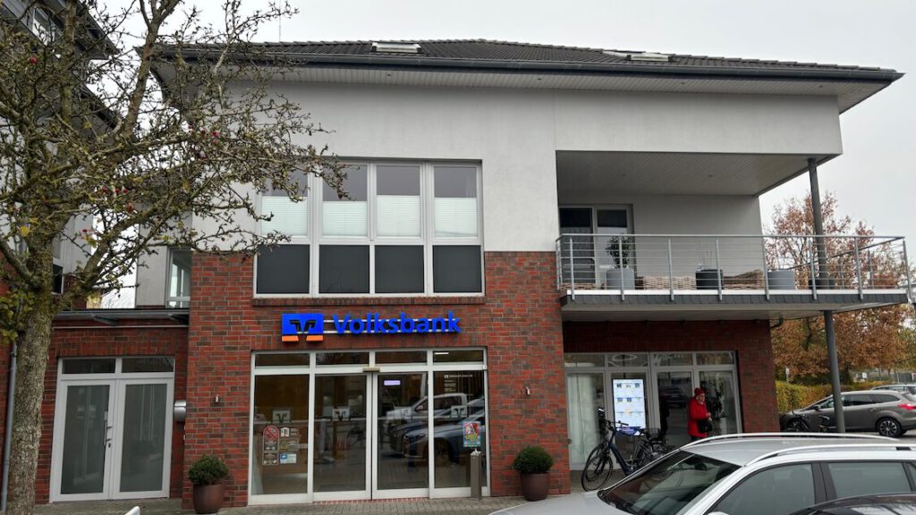 Filiale Hooksiel der Volksbank Jever