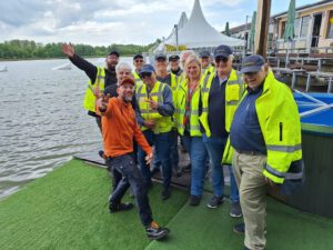 Schorle mit der Arbeitsgruppe unterwegs