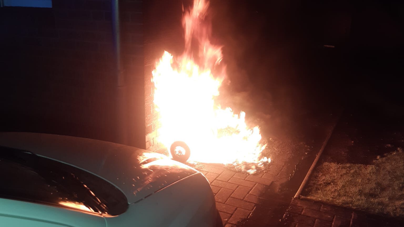 Mülltonnenbrand Hooksiel