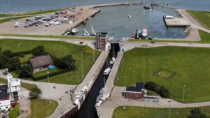Schleuse Hooksiel Foto NPorts